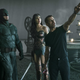 Snyder on the set of Justice League.
